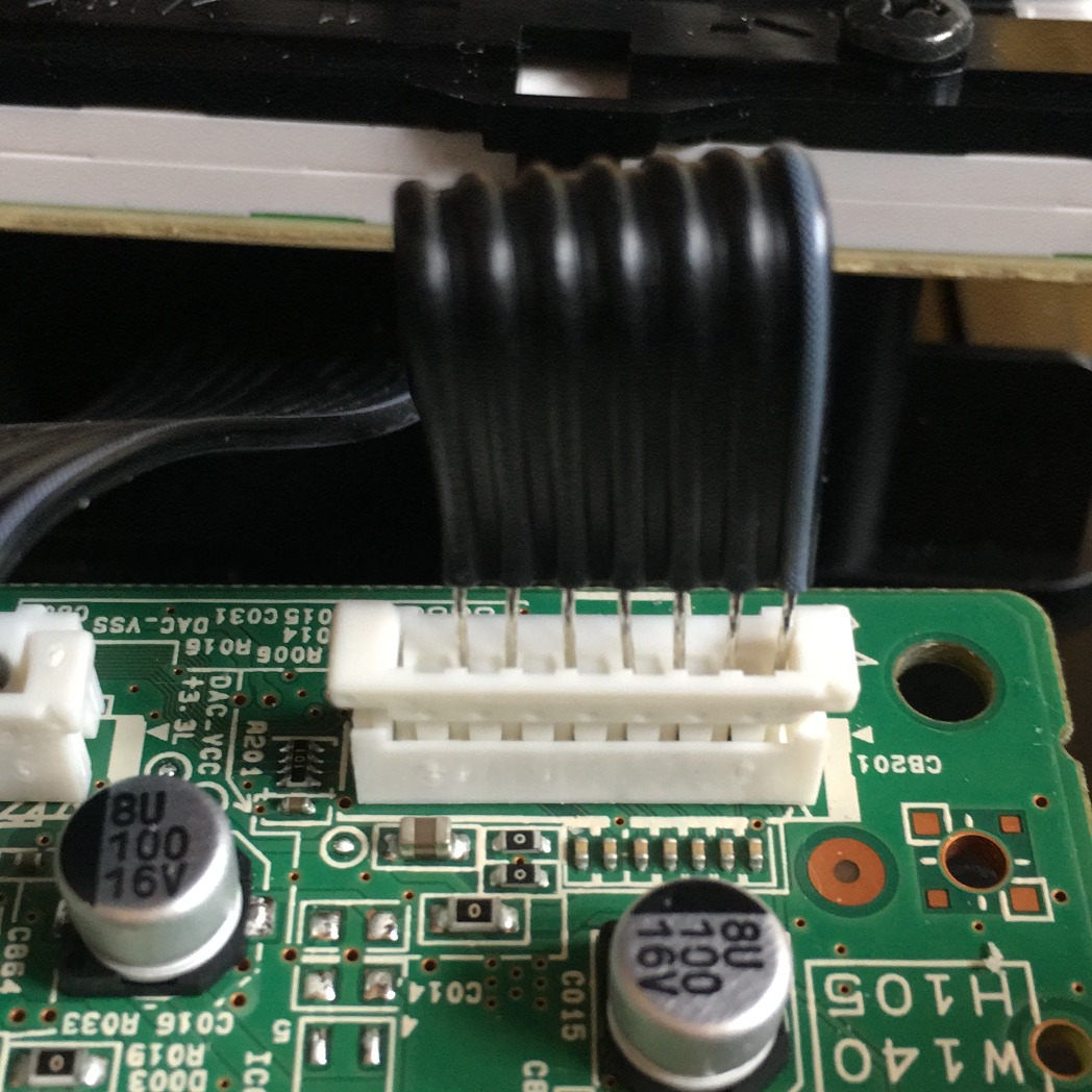 Releasing the ribbon collar